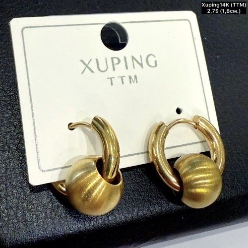 Сережки Xuping14К 10892 (1.8см) TTM